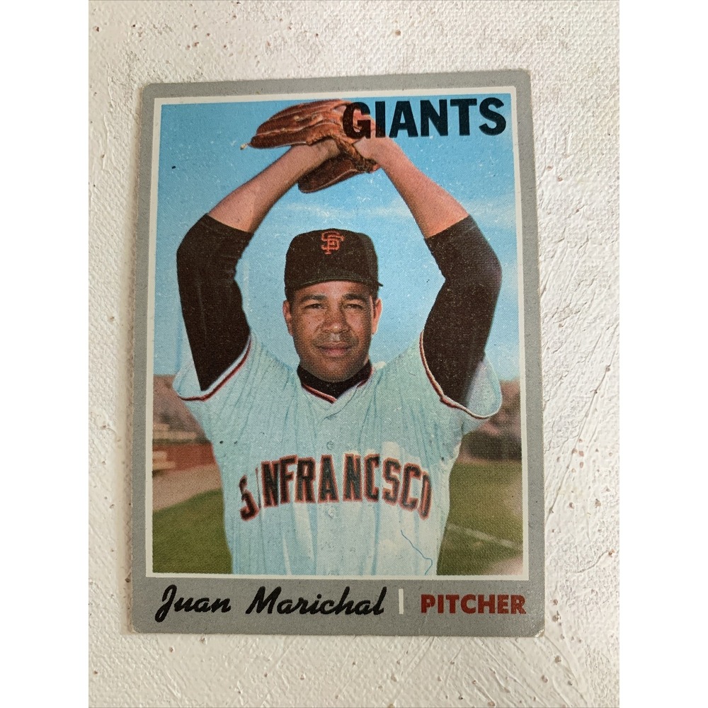 1970 TOPPS BASEBALL #210 - JUAN MARICHAL - VG